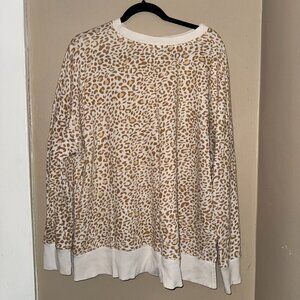 Time and Tru Tan animal Print design